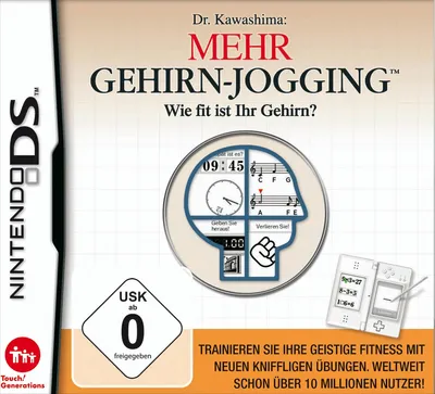 Produktbild von Dr. Kawashima: Mehr Gehirn Jogging