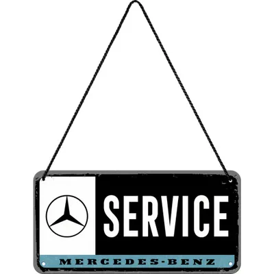 Obrázok produktu pre Nostalgic-Art - Závesná tabuľa - Mercedes-Benz - Servis