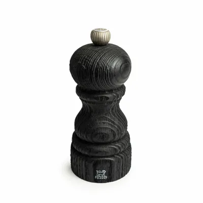 Zdjęcie produktu dla PEUGEOT młynek do soli PARIS młynek do przypraw drewniany 12 cm Nature czarny Edition 41397
