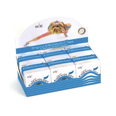 Produktbild von NASARA Kinesiologie-Tape | 5cm x 5m (6er Box)