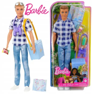 Produktbild von Barbie Ken Camping-Puppe mit Zubehör für Mädchen