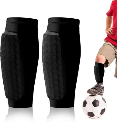 Produktbild von Schienbeinschoner Kinder Fussball Pro Schienbeinschoner Fußball Herren –Atmungsaktiv, rutschfest, Vollflächige, Ultraleicht Schienbeinschutz für Jungen Mädchen Junge Spieler Fußballspiele Shin Pads