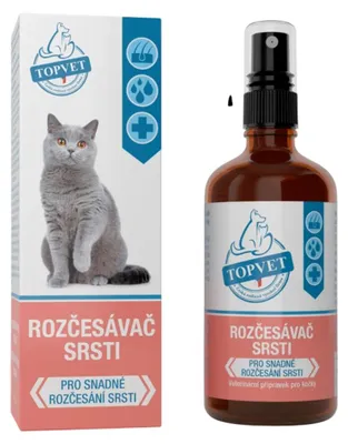 Rozčesávač srsti pro kočky 100 ml - Green idea