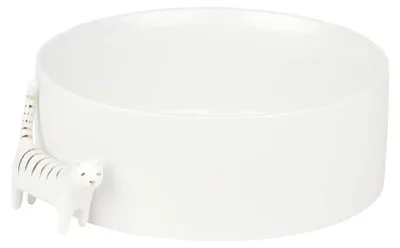 Obrázek produktu pro Porcelánová mísa s motivem koček, vhodná jako dekorace