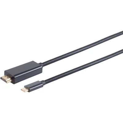 Produktbild von USB-C Adapterkabel, HDMI-A, 4K60Hz, 1,8m