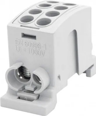 Obrázek produktu pro Elektrická svorkovnice Zacisk HLK 100A-2 šedá