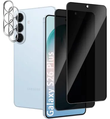 Produktbild von 2X Panzerglas für Samsung Galaxy S26 Plus Blickschutz Sichtschutz Anti-Spy Schutzglas