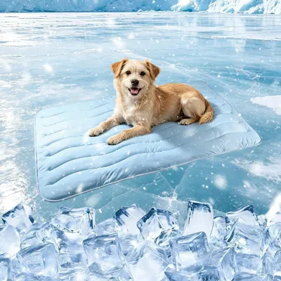Produktbild von Kühlmatte Hund Selbstkühlend ohne Gel 91 x 58 cm