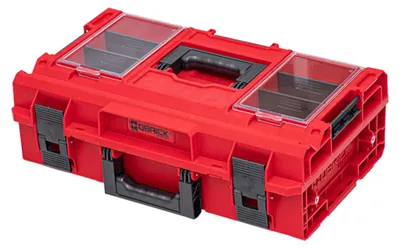 Zdjęcie produktu dla Qbrick System ONE 200 2.0 Profi RED ULTRA HD Walizka narzędziowa 585 x 385 x 190 mm 15,4 l z możliwością sztaplowania IP66