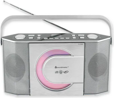 Produktbild von Soundmaster RCD1755SI, Analog, UKW, Spieler, CD, CD-R, CD-RW, Wiederholung, Silber