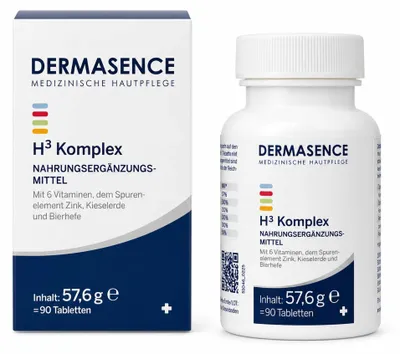 Productafbeelding van DERMASENCE H3 Complex capsules, 90 tabletten