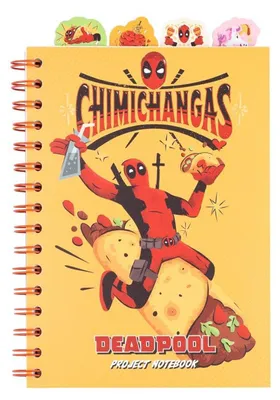 Produktbild von Erik Editores Marvel Deadpool Project Notizbuch Gelb  Gelb One Size