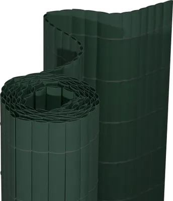 Produktbild von Jarolift Premium PVC Sichtschutzmatte, 100 x 300 cm, grün , wetterfest, UV-beständig & robust für Balkon, Terrasse und Garten