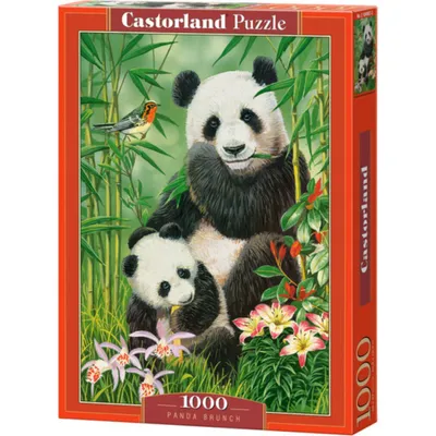 Obrázek produktu pro Puzzle 1000 dílků Panda Brunch Castorland 104987
