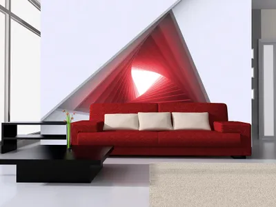 Produktbild von Vlies Fototapete Abstrakt Optisch 3D Optik Perspektive 350x256 cm – Moderne Vliestapete, Wandtapete für Schlafzimmer, Wanddeko, Flur a-A-0143-a-c