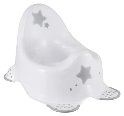 Immagine prodotto di Vasino per bambini - Antiscivolo - Ergonomico - Bianco - Da 18 mesi