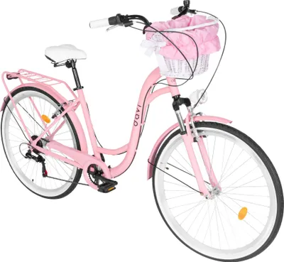 Produktbild von Damenfahrrad Davi Maria Aluminium 28", für 160–185 cm, 7 Gänge, Rosa