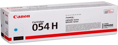 Produktbild von Canon 054 H High Yield Toner-Cartridge, Cyan, 2300 Seiten, Cyan, 1 Stück(e)