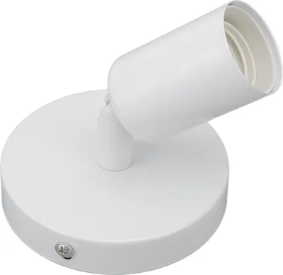 Obrázok produktu pre E26 E27 držiak nástennej lampy Moderná jednoduchá základňa nástennej lampy pre spálňu Obývacia izba Vitrína 85?265V biela