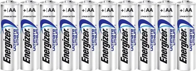Produktbild von Energizer Ultimate Lithium, Einwegbatterie, AA, Lithium, 1,5 V, 10 Stück(e), -40 - 60 °C