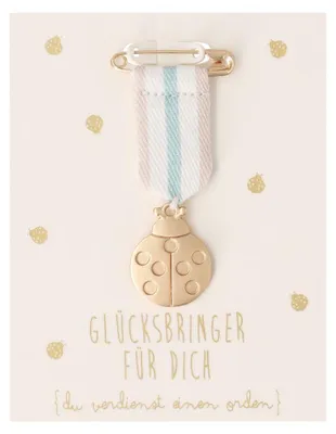 Produktbild von Orden Marienkäfer "Glücksbringer für dich"