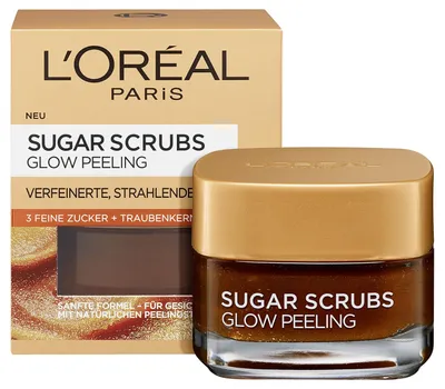 Produktbild von L'Oréal Paris Sugar Scrubs Glow Peeling 50 ml