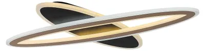 Image de Rabalux 71313 Plafonniers Taneli2 LED 70 métal acrylique noir/or