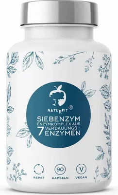 Zdjęcie produktu dla naturvit® SiebEnyzm kompleks enzymatyczny 90 kapsułek