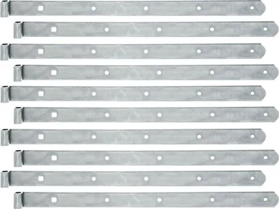 Produktbild von Alberts 845094 Ladenband, gerade, Abschluss abgerundet, galvanisch verzinkt, dickschichtpassiviert, Rolle Ø10 mm, Größe 500 x 30 mm, 10er Set