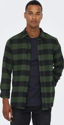 Zdjęcie produktu dla ONLY & SONS Casualowa koszula flanelowa w kratę Rozmiar: XS