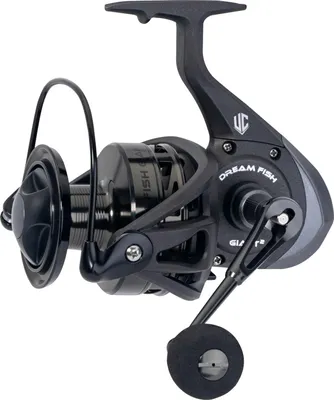 Produktbild von Angelrolle Dreamfish Giant² 230m/0,6mm Schnurfassung 16kg Bremsleistung für Welsangeln
