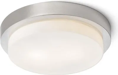 Zdjęcie produktu dla GORRA lampa sufitowa nikiel mat 230V LED E14 2x6W IP44
