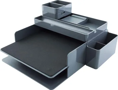 Immagine prodotto di Organizzatore da scrivania multifunzionale grigio ANTELLA TS-101-31