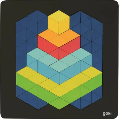 Zdjęcie produktu dla GOKI Gollnest & Kiesel 3D Puzzle Powerdisplay