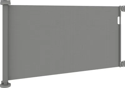 Produktbild von Treppenschutzgitter Ausziehbar 0-136cm 87 cm Hoch Türschutzgitter für Haustiere 142 x 10 x 87 cm Grau