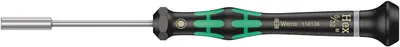 Immagine prodotto di Wera 2069 Electrical &amp; precision engineering Socket wrench Spanner size (metric): 4 mm Spanner size (inch): 5/32 inch Blade length: 60 mm