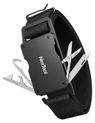 Image de Ceinture tactique pour pantalon avec boucle multifonctionnelle NexTool Belt P50