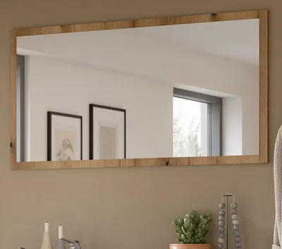 Produktbild von Garderobenspiegel "Loreno" in Evoke Eiche Wandspiegel 106 x 55 cm