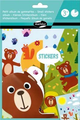 Produktbild von Maildor 10x Kreativset, Stickeralbum - Mehrfarbig AF021C