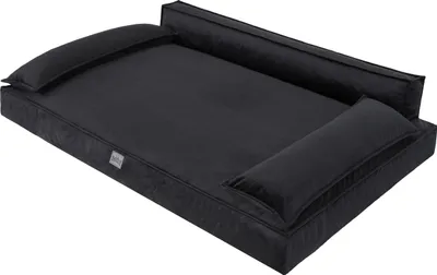 Zdjęcie produktu dla Legowisko dla psa Legowisko dla psa Kanapa dla psa Poduszka dla psa Lózko Sofa Kosz dla psa Legowisko dla psa Miekka sofa dla psa Materac Miejsca do spania, czarny, 78 x 54 cm