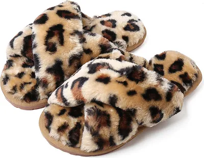 Produktbild von Hausschuhe Damen Plüsch Winter Flauschig Pantoffeln Warm Bequeme Slippers Offener Zeh Haus Kuschelig, 50% EVA, rosa, 40-41