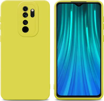 Produktbild von Cadorabo Hülle für Xiaomi RedMi NOTE 8 PRO Schutz Hülle in Gelb TPU Silikon Etui Case Handyhülle