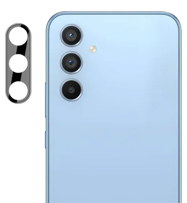 Produktbild von Techsuit Schutzglas für Samsung Galaxy A34 - Schwarz KP27082