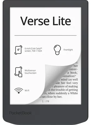 Produktbild von PocketBook Verse Lite Midnight Grey