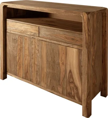 Image de MASSIVMOEBEL24 | Buffet 120x45 Palissandre huilé Brun BUENO #1005