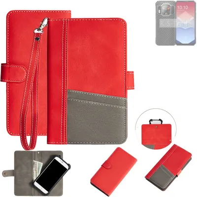Produktbild von K-S-Trade Handy Schutzhülle für Oukitel WP30 Pro Hülle Portemonnee Brieftasche Klapphülle Kartenfächer Flip Wallet Case Etui