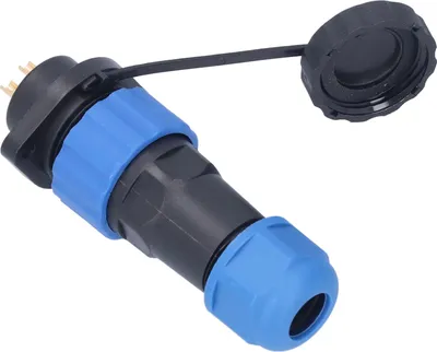 Image de IP68 Waterproof Plug Socket Flange Aviation Power Connector Industrial Adapter AC380V SP204 Pin (380V 25A)