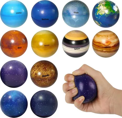 Productafbeelding van Schuimballen - 12 stuks - Kinderspeelgoed - Schuimsportballen - Schuimsoftballen - Stressballen - Speelgoed