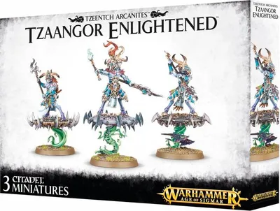 Zdjęcie produktu dla W-AOS: Disciples of Tzeentch - Tzaangor Enlightened (3 figurki)