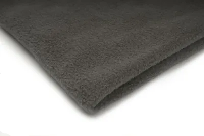 Produktbild von Polar Fleece Stoff, Strickfleece 410 g/m² Graphit 50 x 155 cm